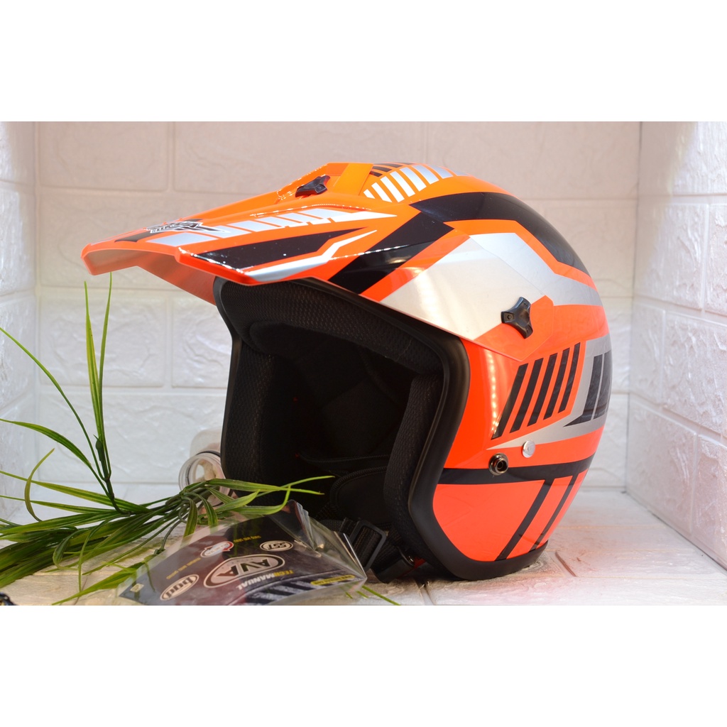 Jual HELM SEMI CROSS SEMI TRAIL AVA LIMITED EDITION MR HELM