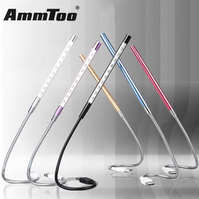 Jual Lampu Belajar LED USB Metal Flexible 10 LED T2A | Shopee Indonesia