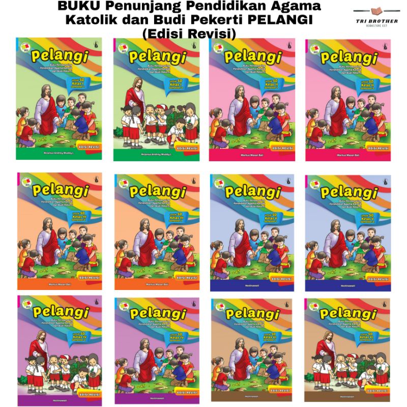 Jual Pelangi Untuk SD Kelas I-VI Semester 1&2 - Edisi Revisi | Shopee ...