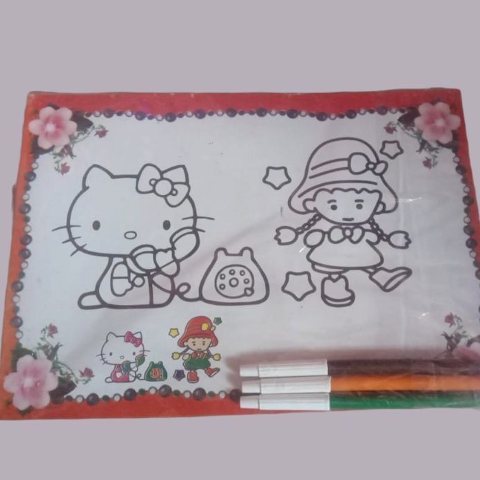 Jual Buku Mewarnai Anak Hello Kitty | Shopee Indonesia