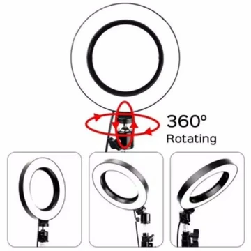 Tripod 2 Meter Ring Light 26 Cm Ring Fill Light 26 Cm