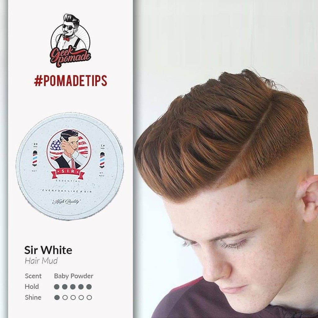Jual SIR ESSENTIAL WHITE HAIR MUD | Shopee Indonesia