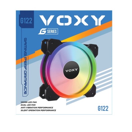 Jual Fan Casing CPU Voxy G122 Running LED RGB - Kipas Komputer VOXY RGB ...