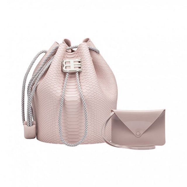 Jual PL Melissa Bag Baja East Light Pink Shopee Indonesia