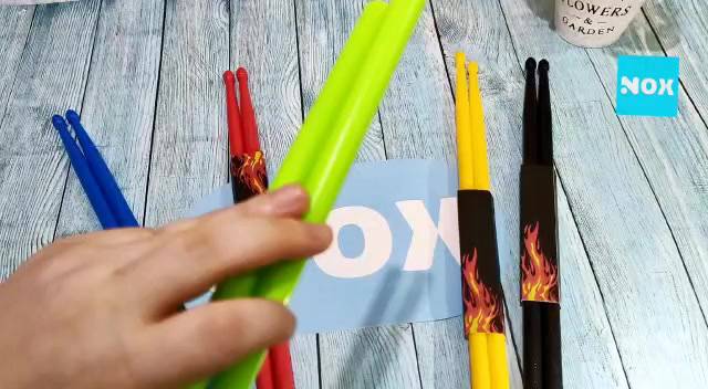 Jual Pound Fit Stick / Ripstick/ Ripstix drum stick tongkat Nylon stik ...