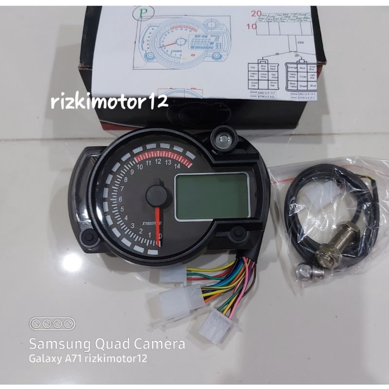 Jual Speedometer Spedo Spido Kilometer Koso Rx N Shopee Indonesia