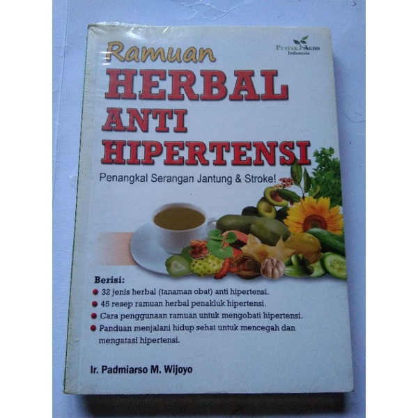 Jual Buku Kesehatan Ramuan Herbal Anti Hipertensi Shopee Indonesia