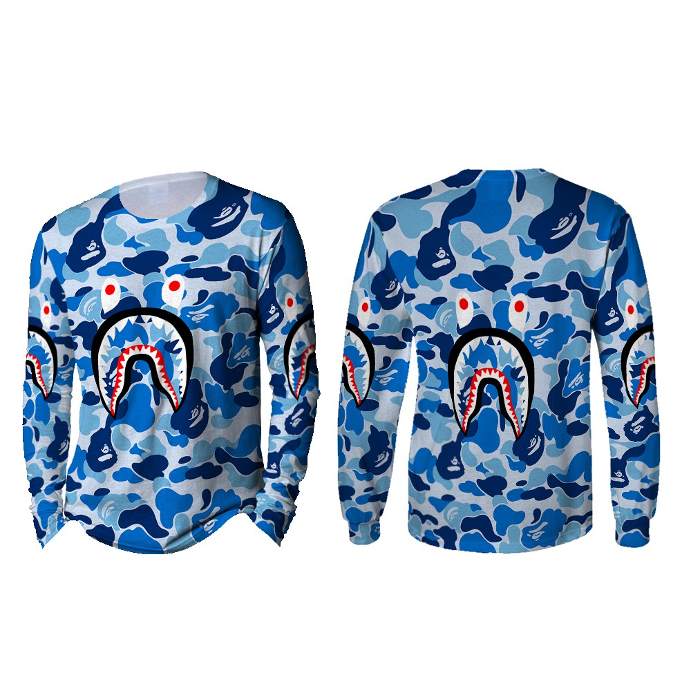 Kaos bape shark clearance original