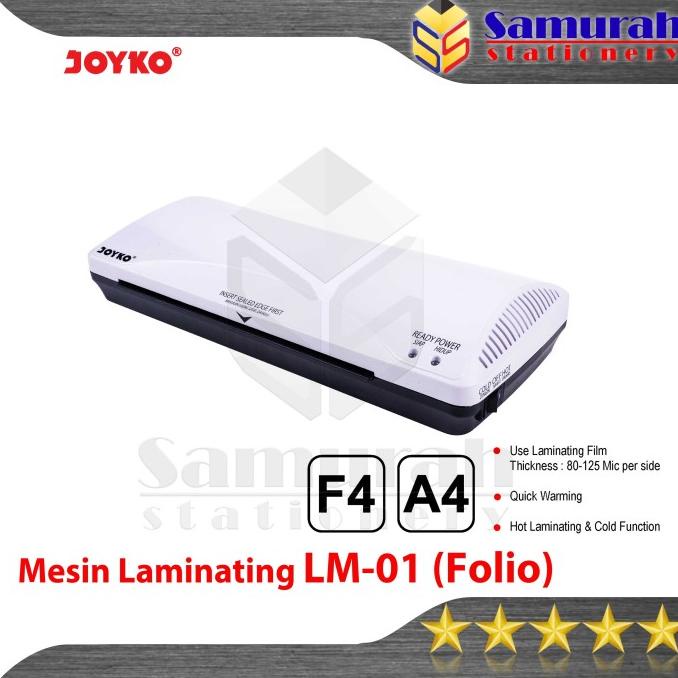 Jual Mesin Laminating Folio A4 A3 Joyko LM 03 / Laminator Size LM