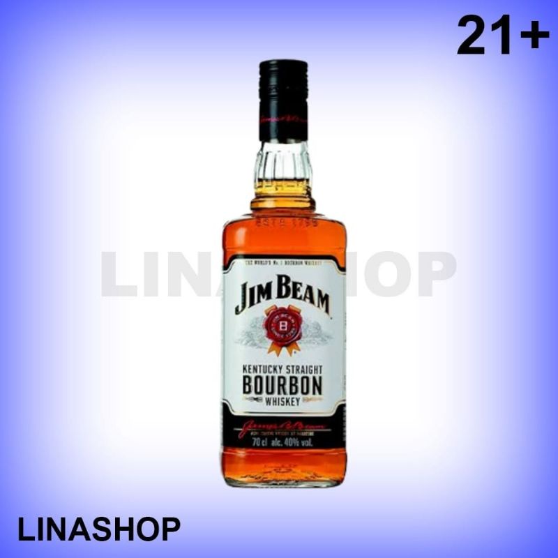 Jual Jim Beam Bourbon Whiskey 750 Ml Shopee Indonesia 3428