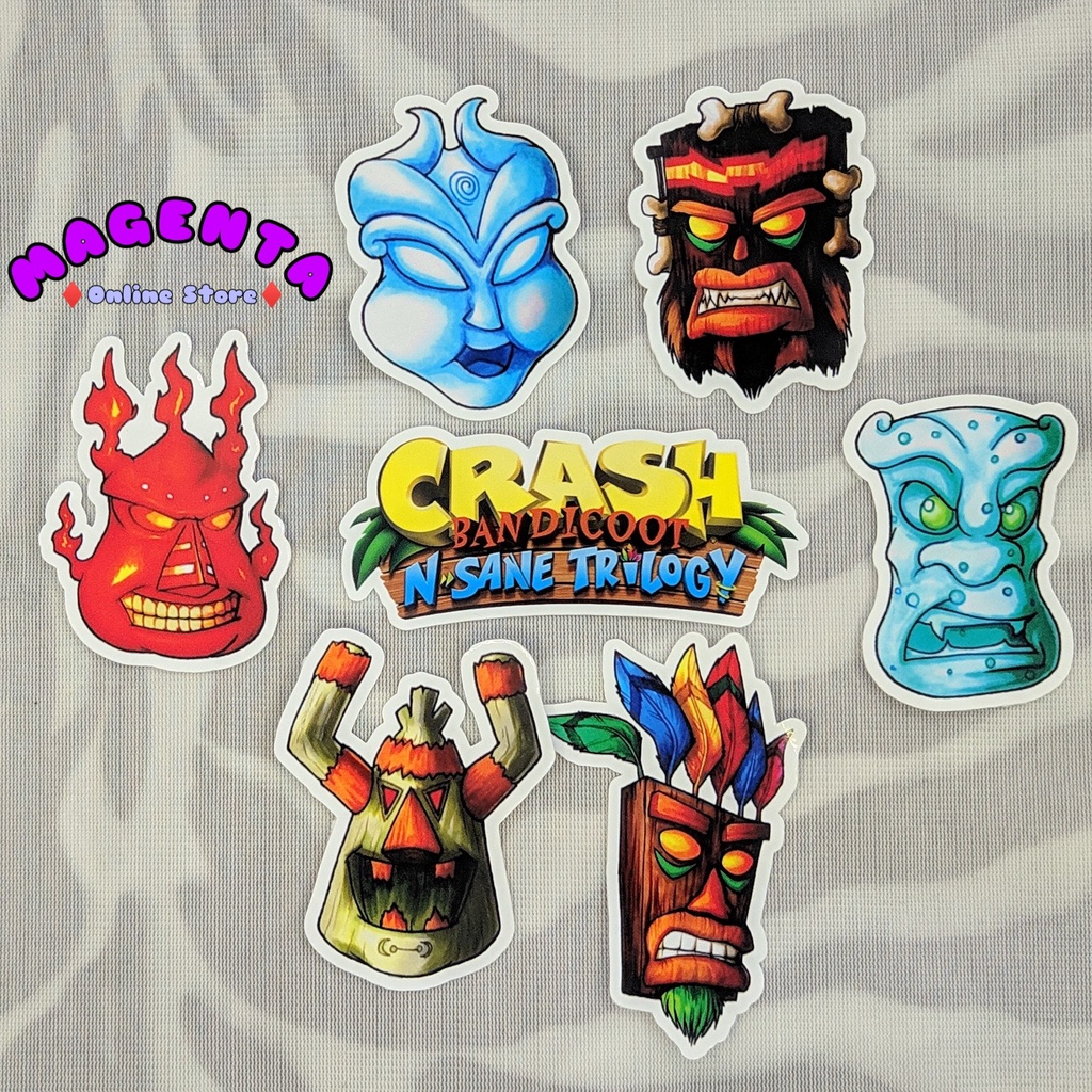Jual Stiker Game CTR/Crash Bandicoot CTR-3 | Shopee Indonesia