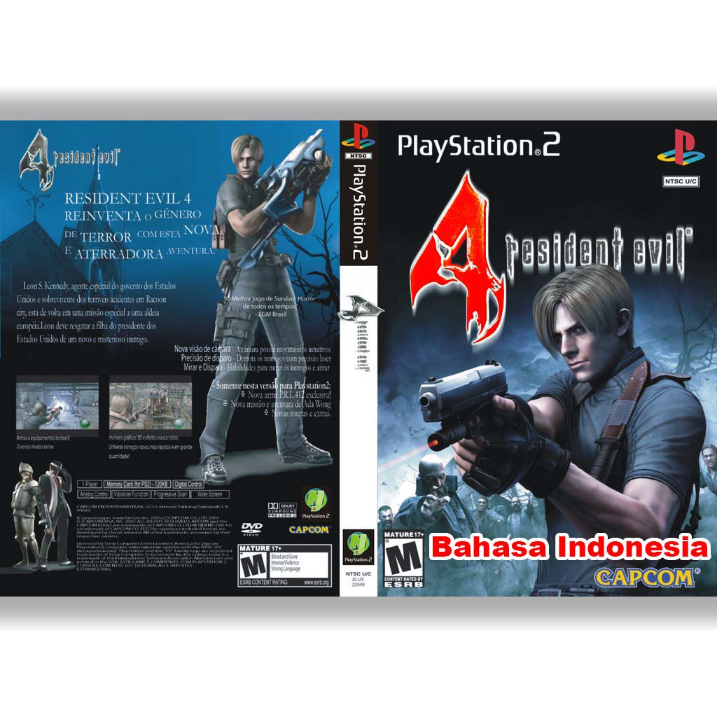 Kaset Ps2: Resident Evil 4: Cheat Bahasa Indonesia