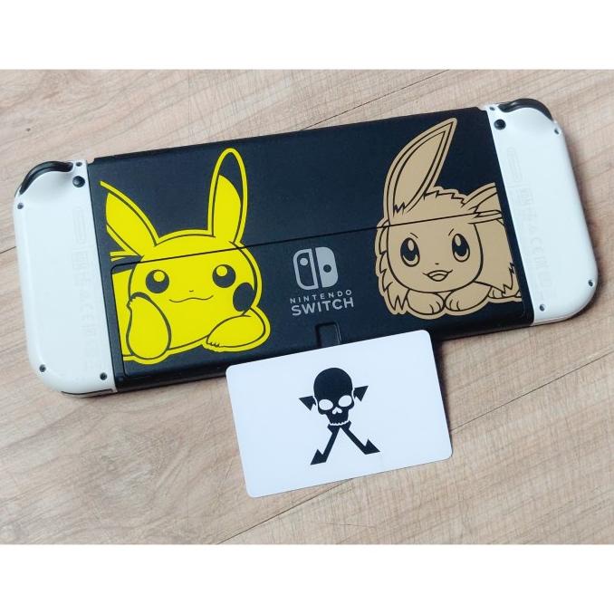 Jual TERBARU !!! Stiker Decal Tablet Nintendo Switch Oled Pikachu