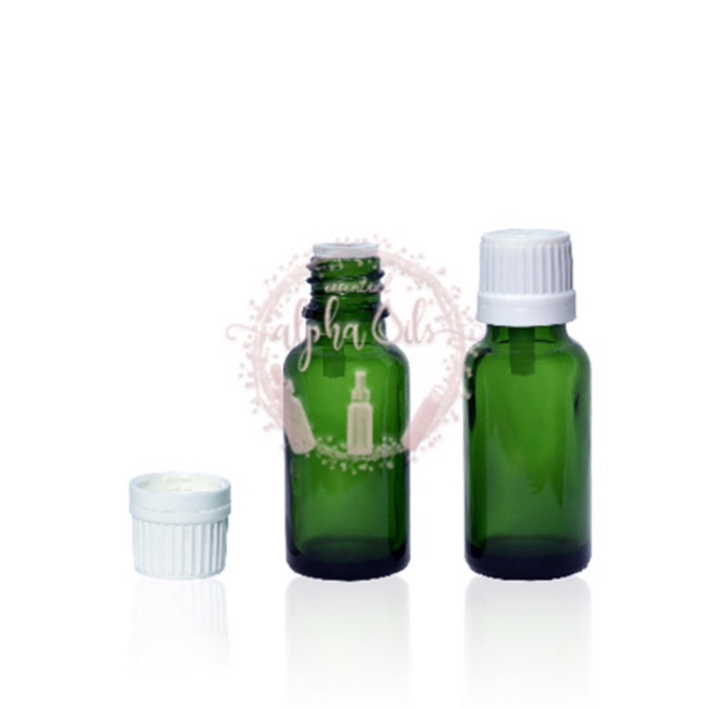 Jual Botol Dropper/Tetes Kaca Tebal Hijau 20ml - Tutup Putih | Shopee ...