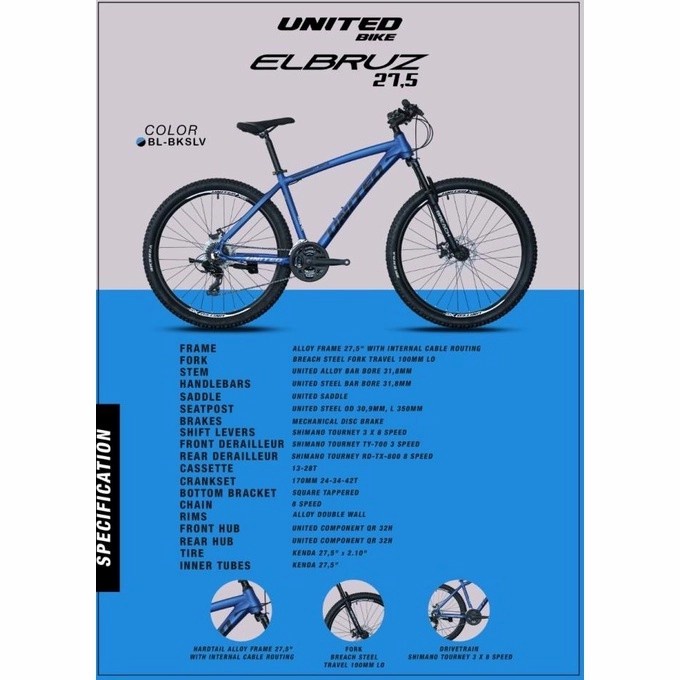 United best sale elbrus 27.5