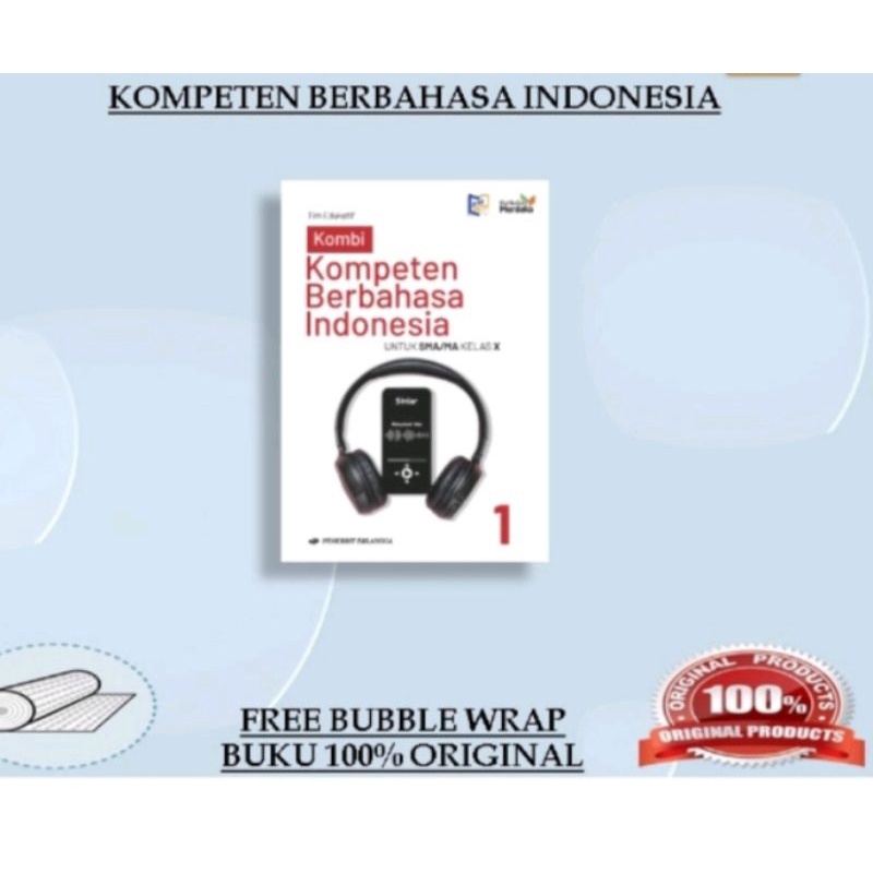 Jual ORI Buku Teks Bahasa Indonesia Kompeten Berbahasa Indonesia ...