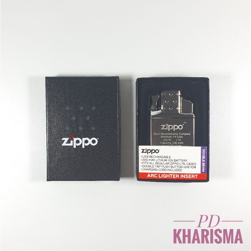 Jual KOREK ZIPPO ARC LIGHTER INSERT 65828 DOUBLE BEAM | Shopee Indonesia