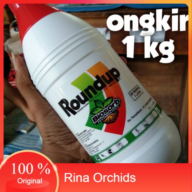 Jual Cod Herbisida Racun Rumput Roundup 486 Sl Kemasan 1 Liter