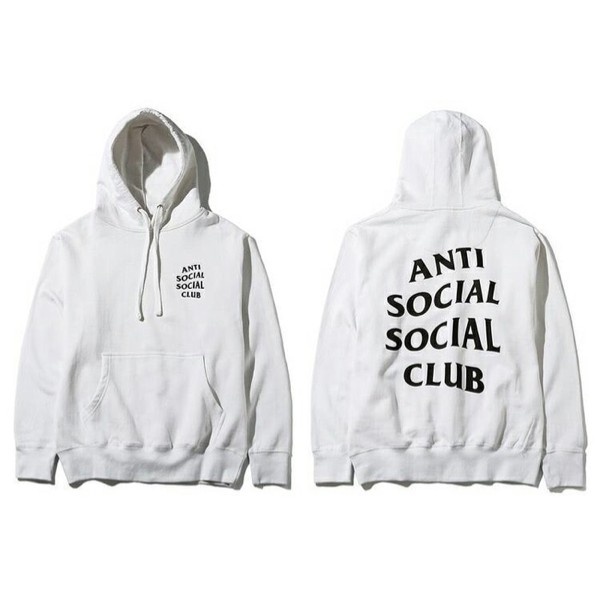 anti social social club x PARANOID HOODIE ASSC x PARANOID UNDEFEATED X ANTI SOCIAL SOCIAL CLUB SWEATER