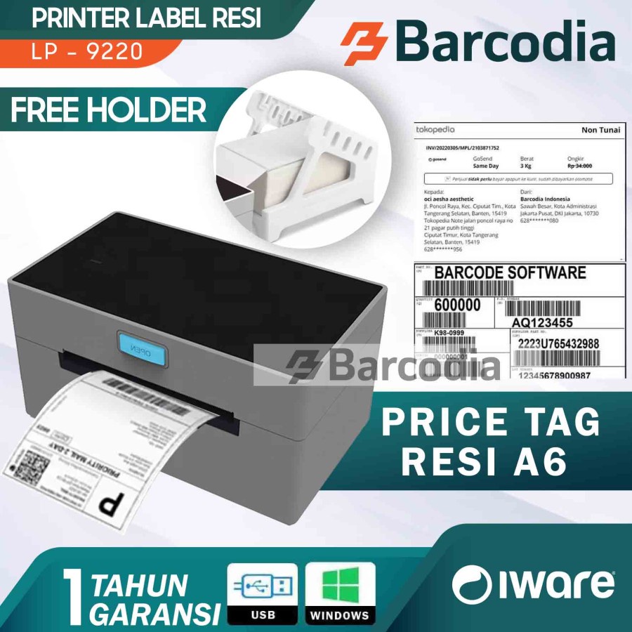 Jual Printer Barcode Label Thermal Bluetooh Usb Wifi Xprinter Bi B Shopee Indonesia