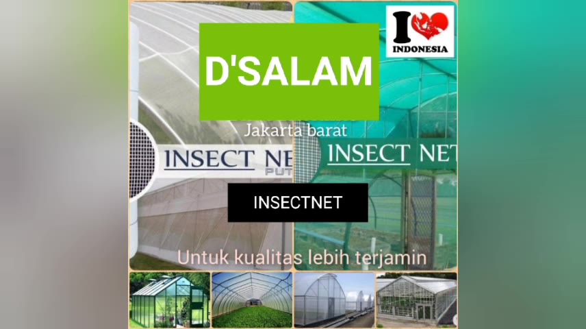 Jual Jaring Kasa insectnet ( Panjang 50 x Lebar 2 meter ) bfs-proyek ...