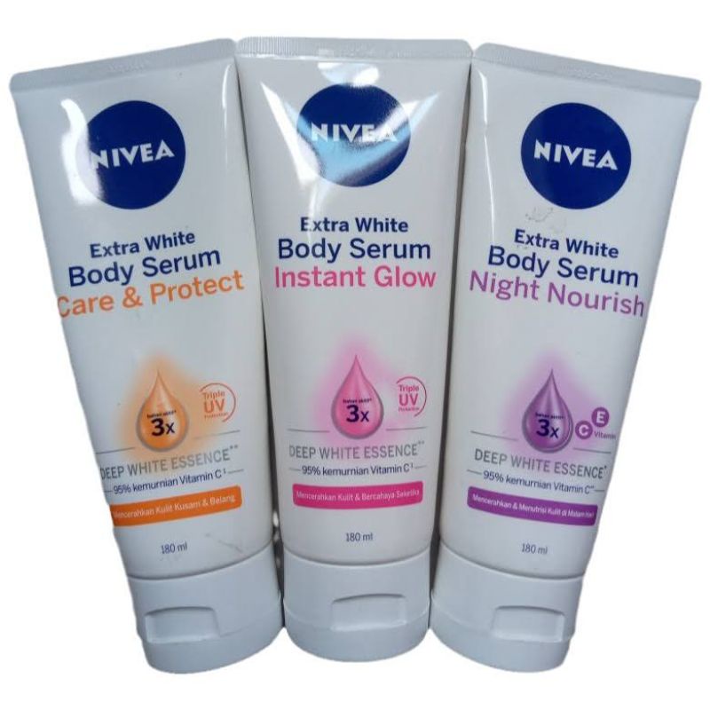 Jual Nivea Extra White Body Serum Care And Protect And Nivea Body Serum