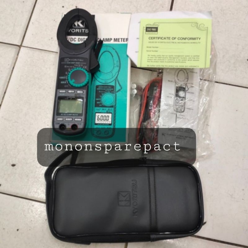 Jual digital clamp meter tang amper kyoritsu 2056r original madein