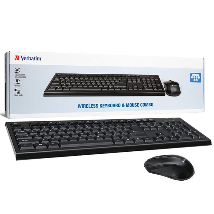Jual Verbatim 66519 Combo Keyboard Mouse Wireless | Shopee Indonesia