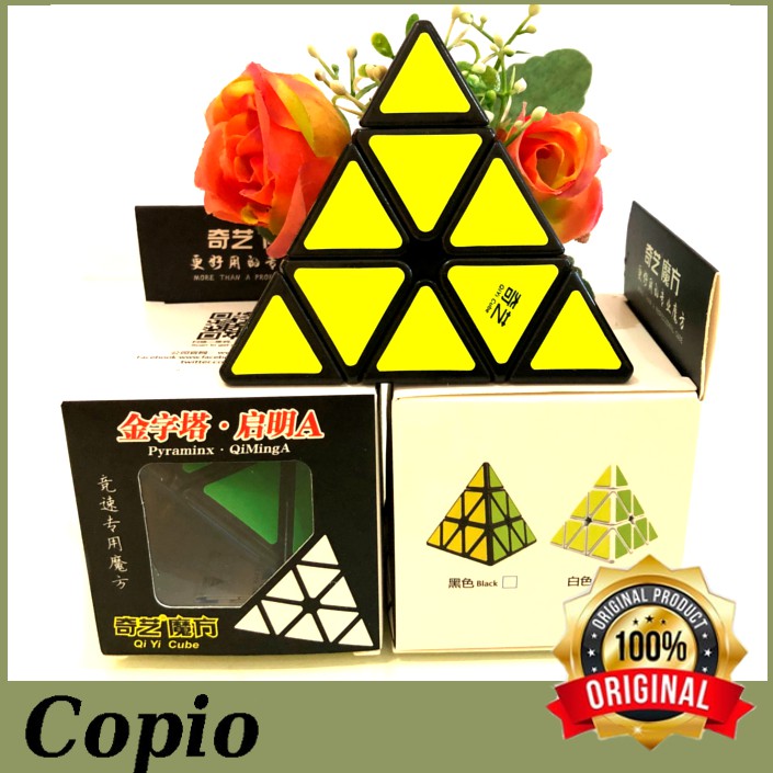 Jual Speed Cube Pyraminx Qiyi QimingA 3x3 Blackbase | Shopee Indonesia