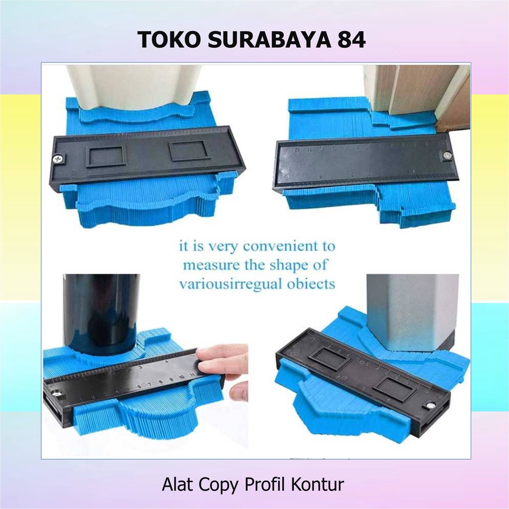 Jual Countur Copy Ruler Penggaris Siku Copy Sudut | Shopee Indonesia