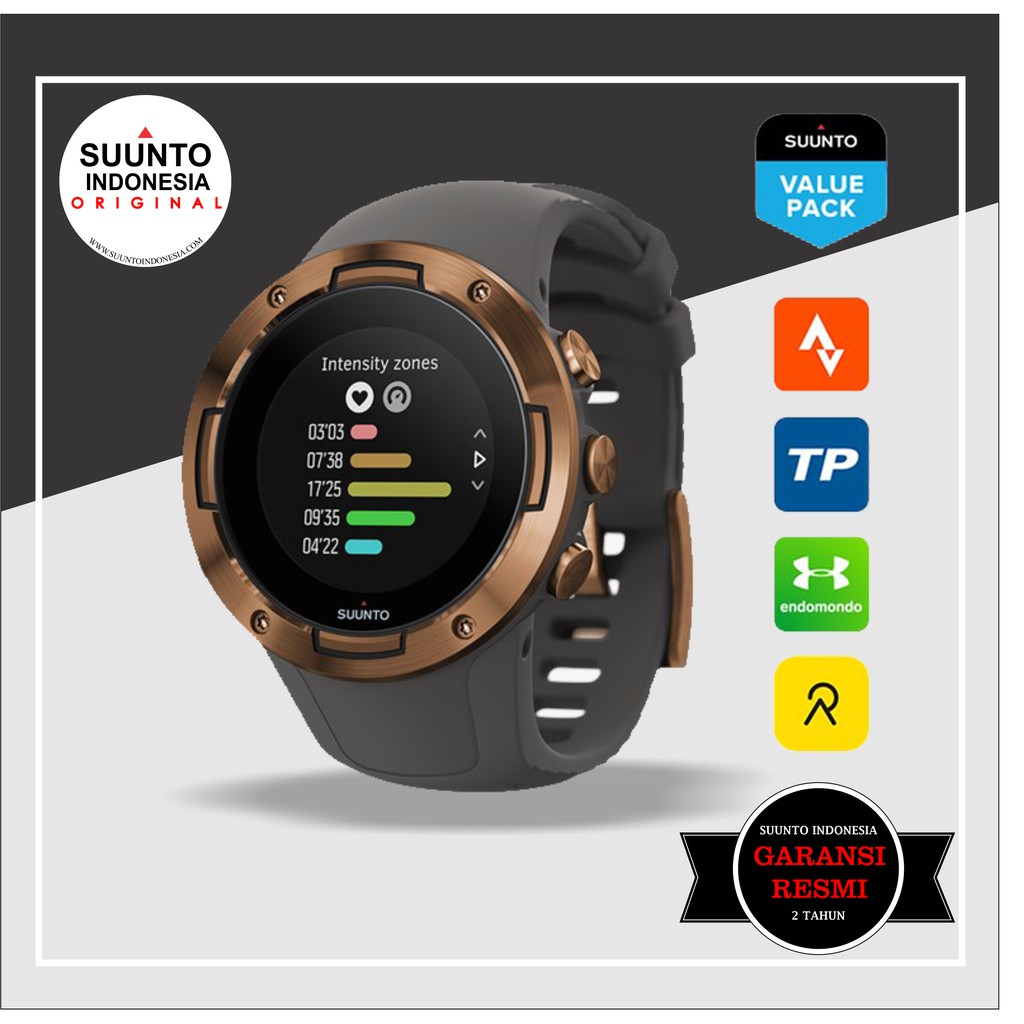 Jual SUUNTO 5 GRAPHITE COPPER ORIGINAL GARANSI RESMI JAM TANGAN SMART WATCH Shopee Indonesia