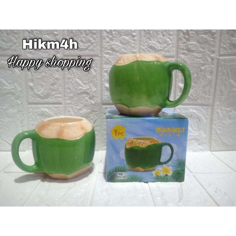 Jual Gelas Mug Kelapa Shopee Indonesia 1471