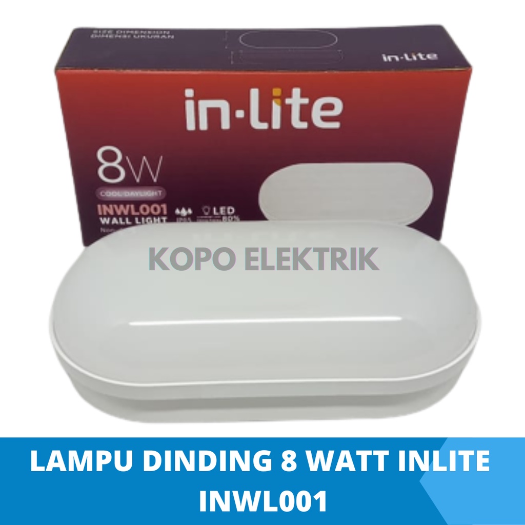 Jual Inlite Lampu Tangga / Lampu dinding Outbow INWL001 8 watt | Shopee ...
