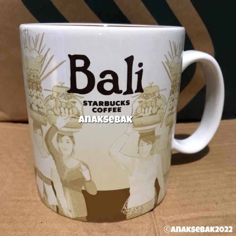 Jual Starbucks 16oz Mug Culture Bali Ceramic City Collection Core | Shopee  Indonesia