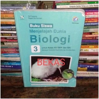 Jual Buku Menjelajah Dunia Biologi Kelas Xii Iii Ma Sma Penerbit Ts Tiga Serangkai