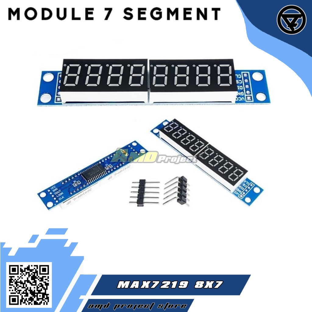 Jual Module MAX7219 8x7 Segment For Arduino Modul Digital Display ...