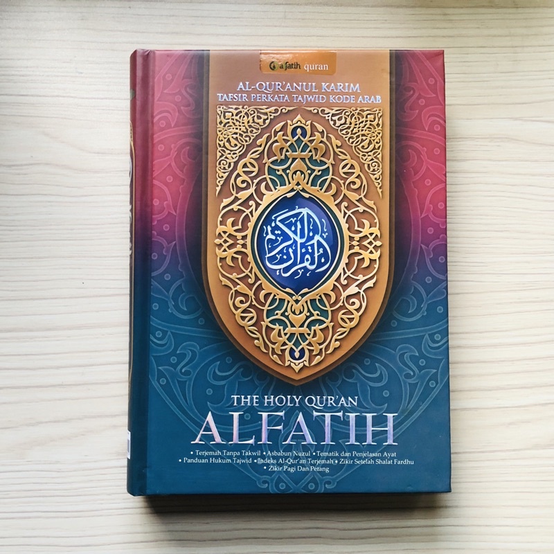 Jual AlQuran Tanggung Al Fatih Ukuran A5 HC Penerbit Al Fatih Quran ...