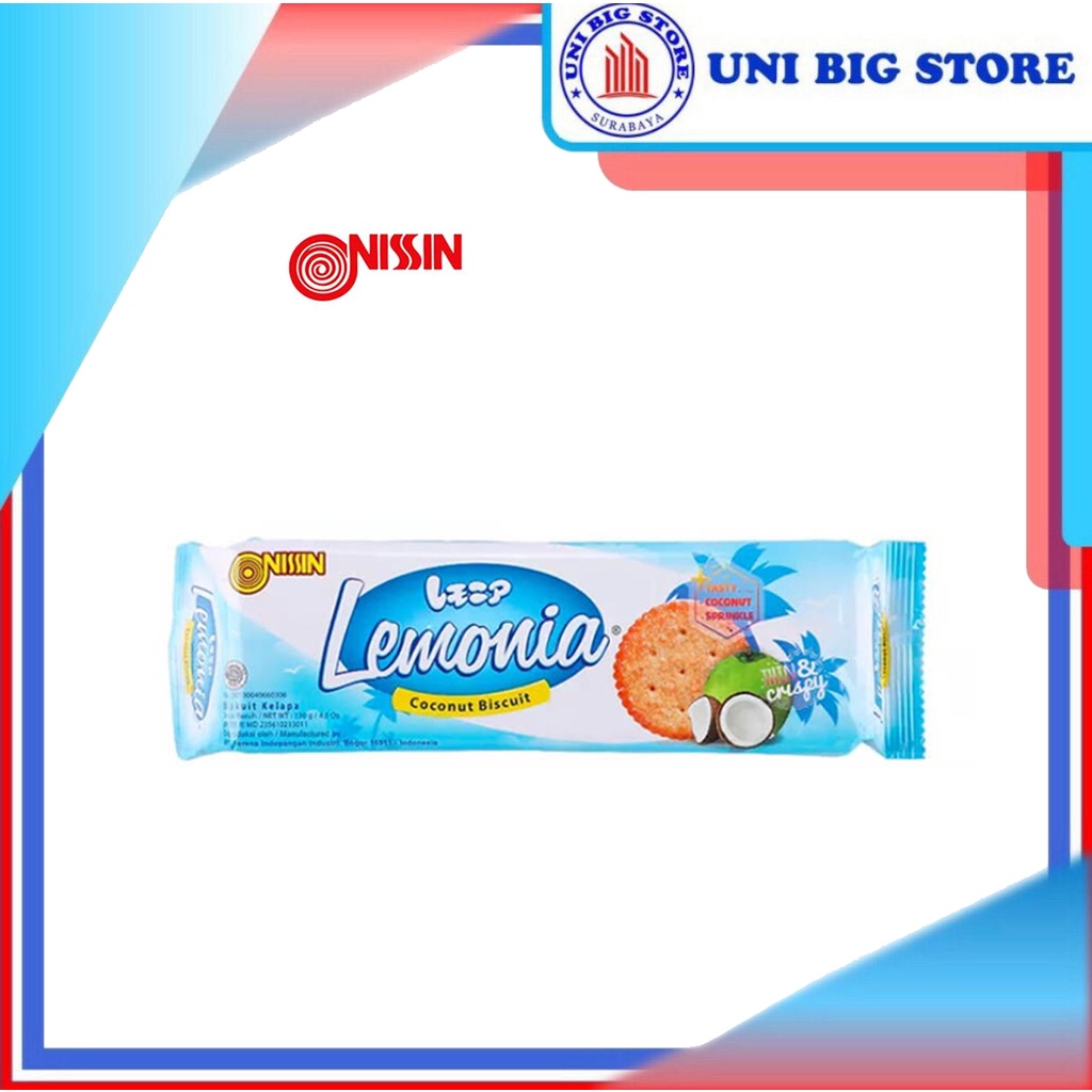 Jual Nissin Lemonia Chocolate Coconut Lemon Cookies Biscuits 130 gr ...