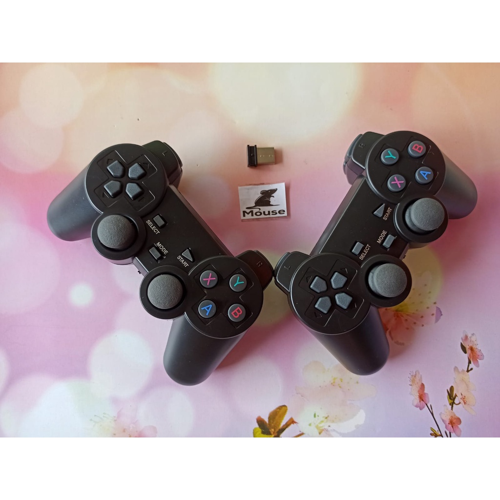 Jual Stick Wireless Gamepad USB Dongle for Android TV Box PS3 PC ...