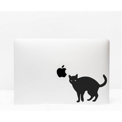 Jual Stiker Black Cat Kucing Hitam Cutting Sticker Vinyl Laptop Mobil ...