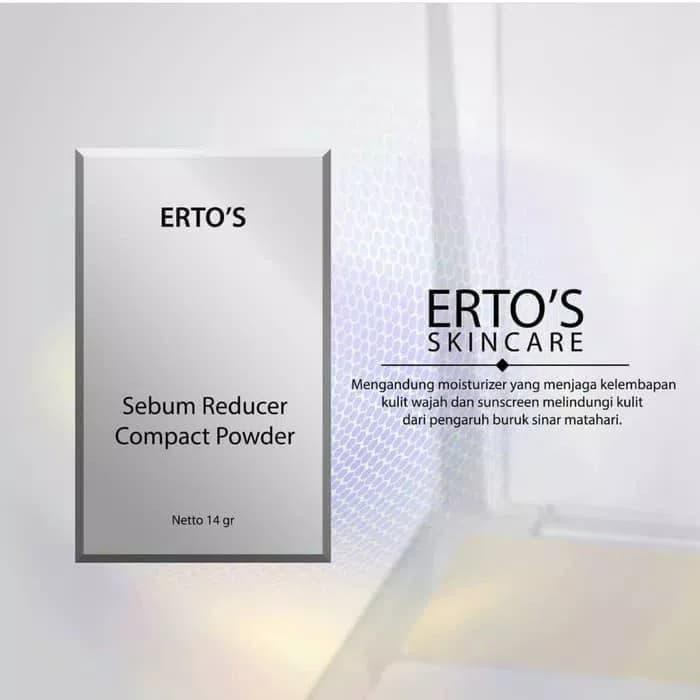 Jual Unik ERTOS SEBUM REDUCER COMPACT POWDER Diskon | Shopee Indonesia