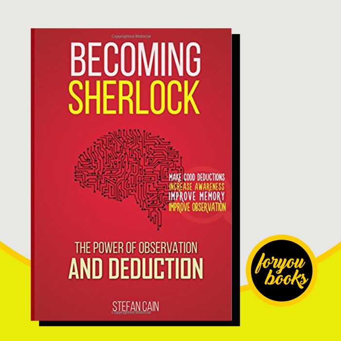 Jual Becoming Sherlock - The Power of Observation and Deduction Stefan ...