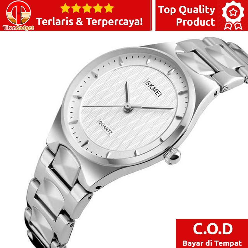 Jual Jam tangan wanita fashion analog SKMEI 1282 original TitanGadget Shopee Indonesia