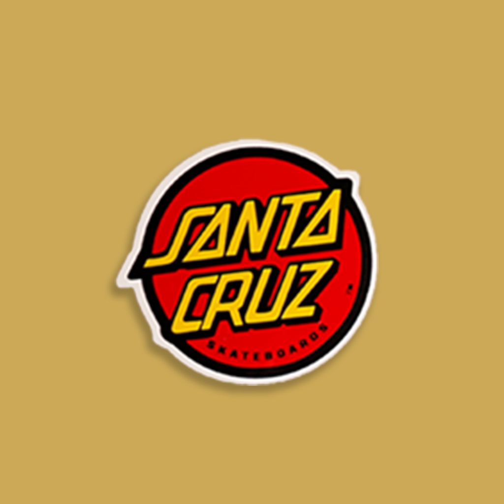 Jual STIKER GRAFTAC LOGO SANTA CRUZ STIKER AESTHETIC LAPTOP