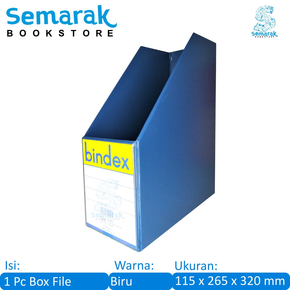 Jual Bindex 1034b Box File Jumbo Hitam Biru Merah Hijau