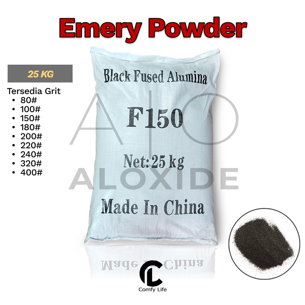 Jual Emery Powder 25KG Serbuk Amplas Bubuk Amril Pasir Alumina | Shopee ...