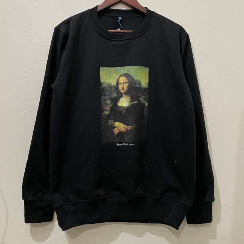 Crewneck monalisa online h&m