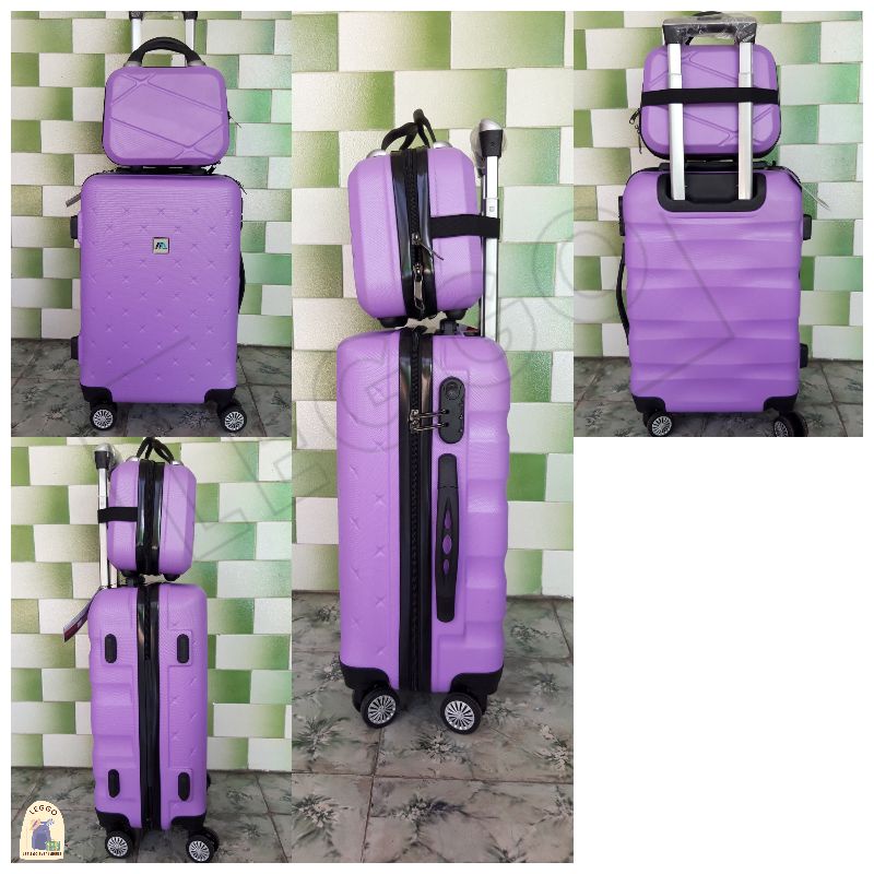 Jual koper 20 inchi dan beauty case 12 inchi (SATU SET) | Shopee Indonesia
