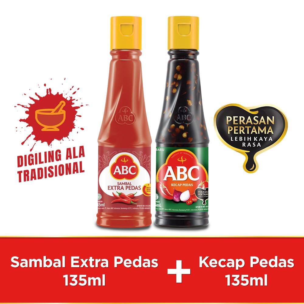 Jual Abc Sambal Extra Pedas 135 Ml Abc Kecap Pedas 135 Ml Shopee Indonesia