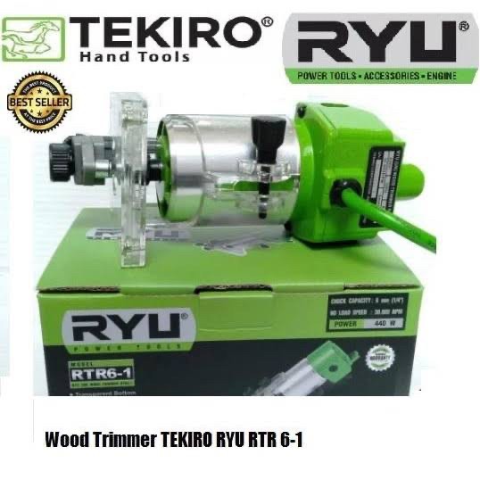 Jual Mesin Router Trimmer RYU Profil Kayu Wood RTR 6 - 1 By Tekiro ...